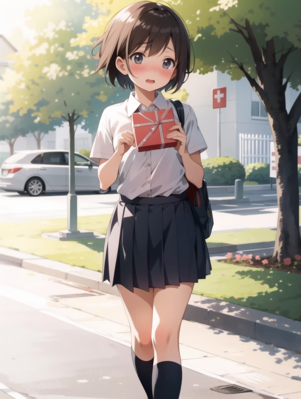 勇気を出した少女2
