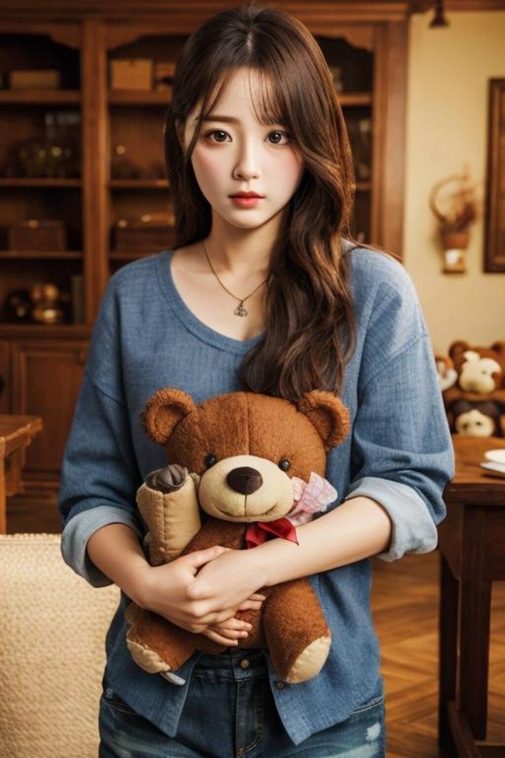 クマのぬいぐるみ