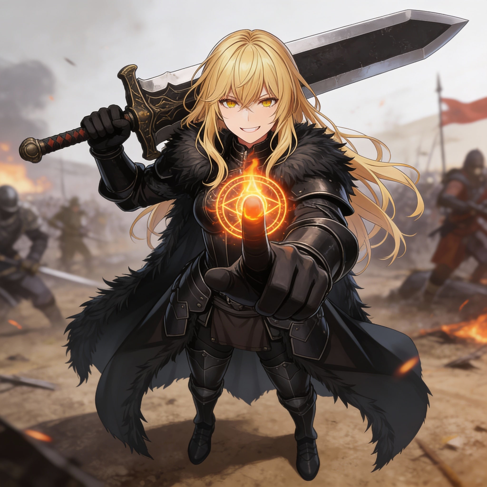 ブロンドの女騎士さん878 | の人気AIイラスト・グラビア