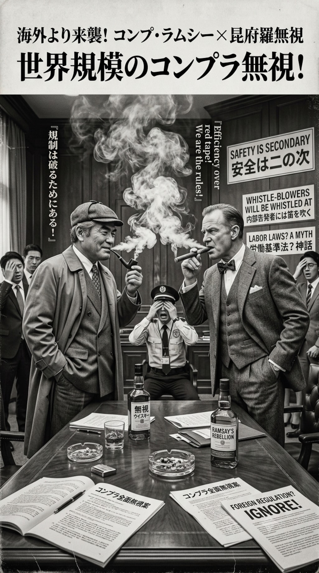 コンプ・ラムシー氏来日