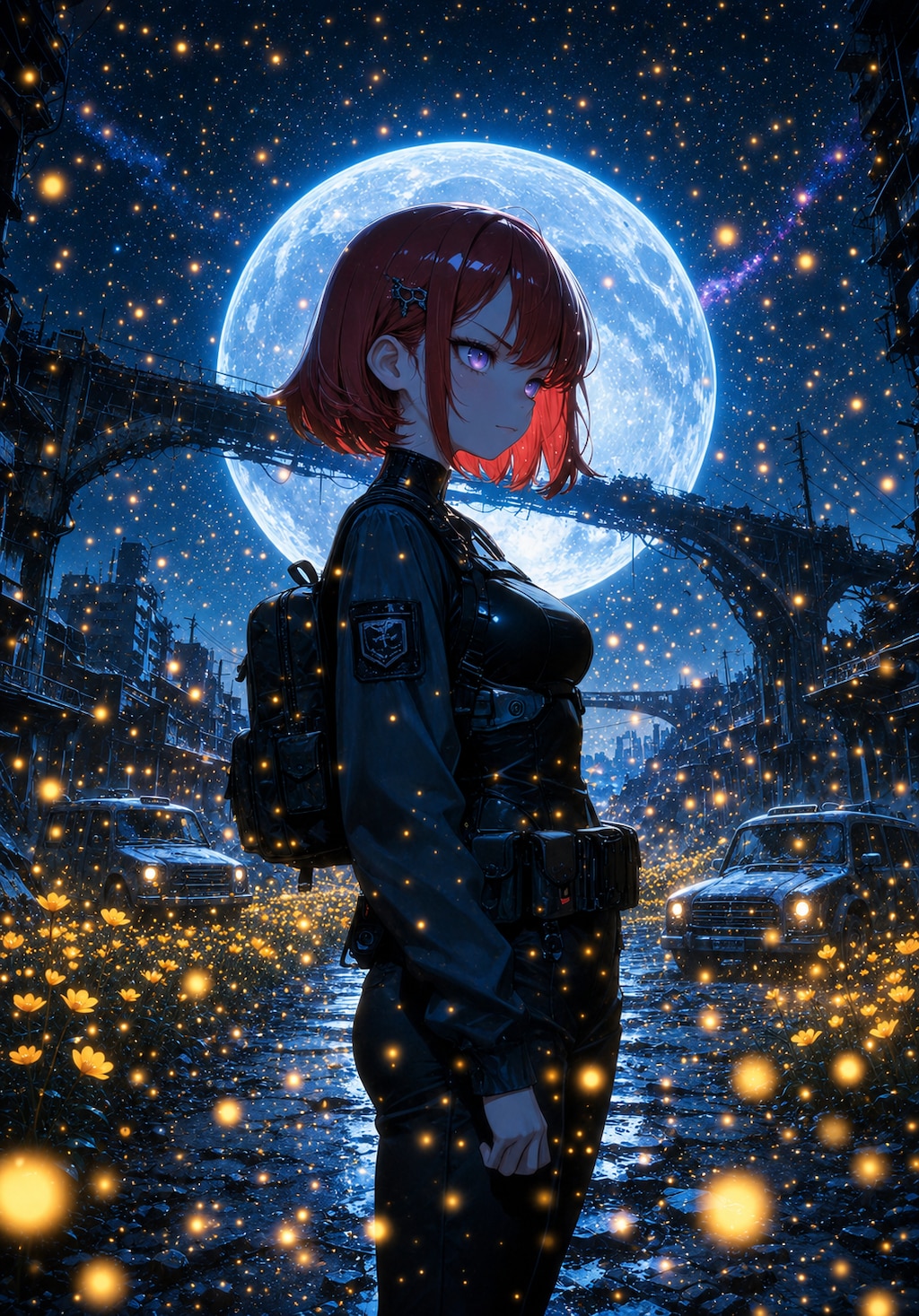 月蛍、廃都を照らして
