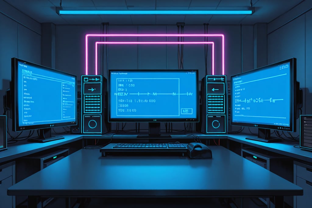 サイバーな部屋