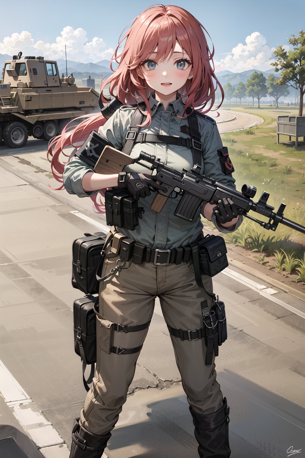 Military Police Girl