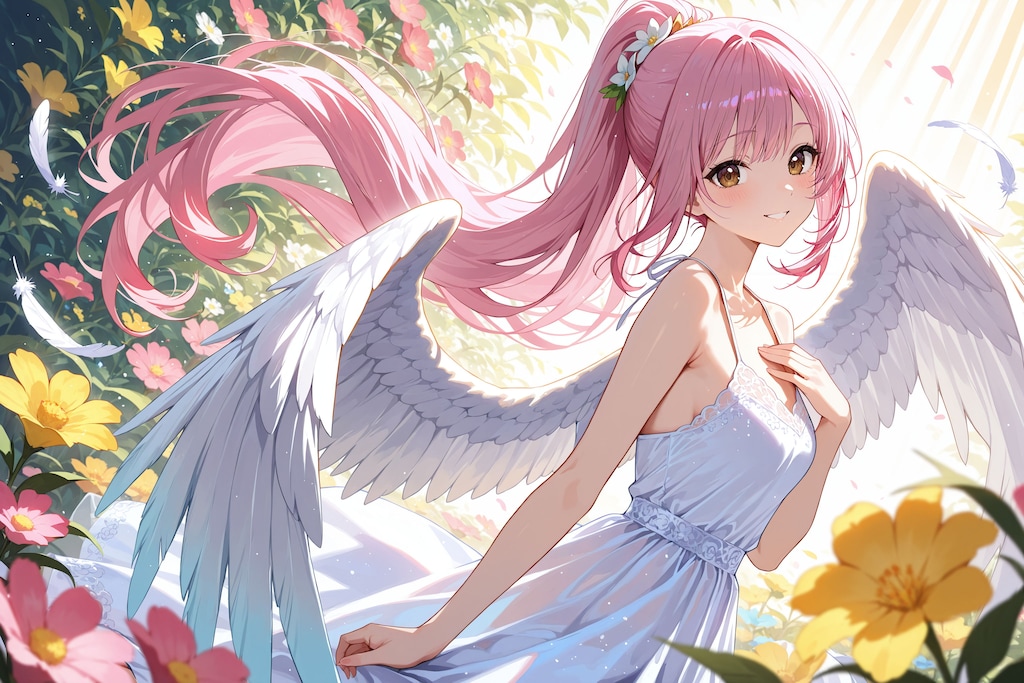 天使さん頑張ります