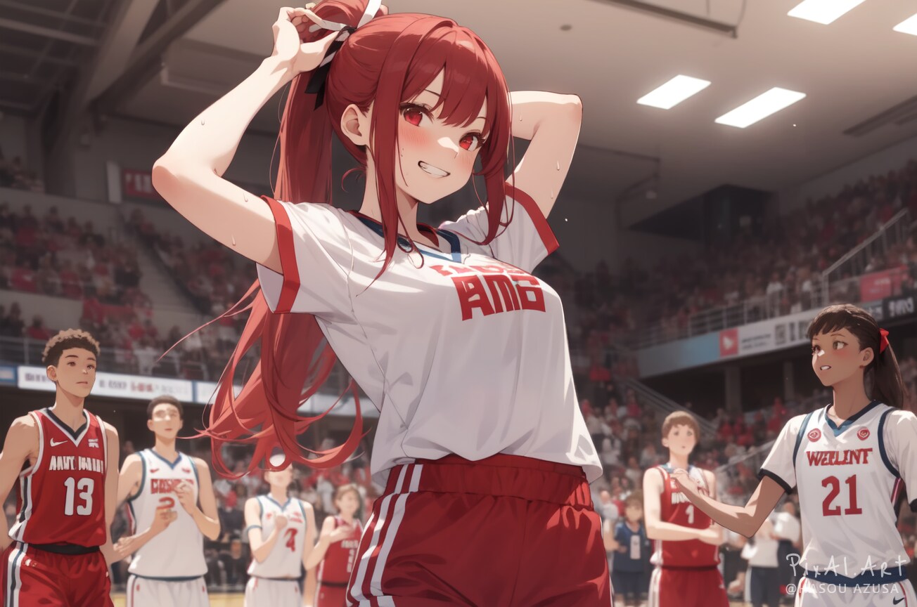 バスケ部の部長さん
