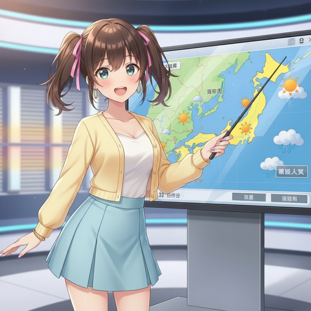 お天気キャスター