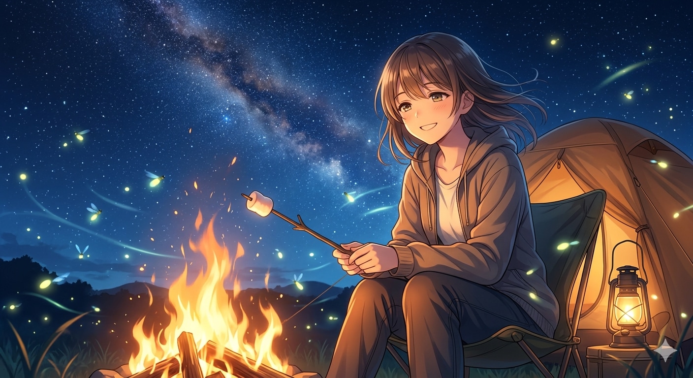 キャンプ | の人気AIイラスト・グラビア