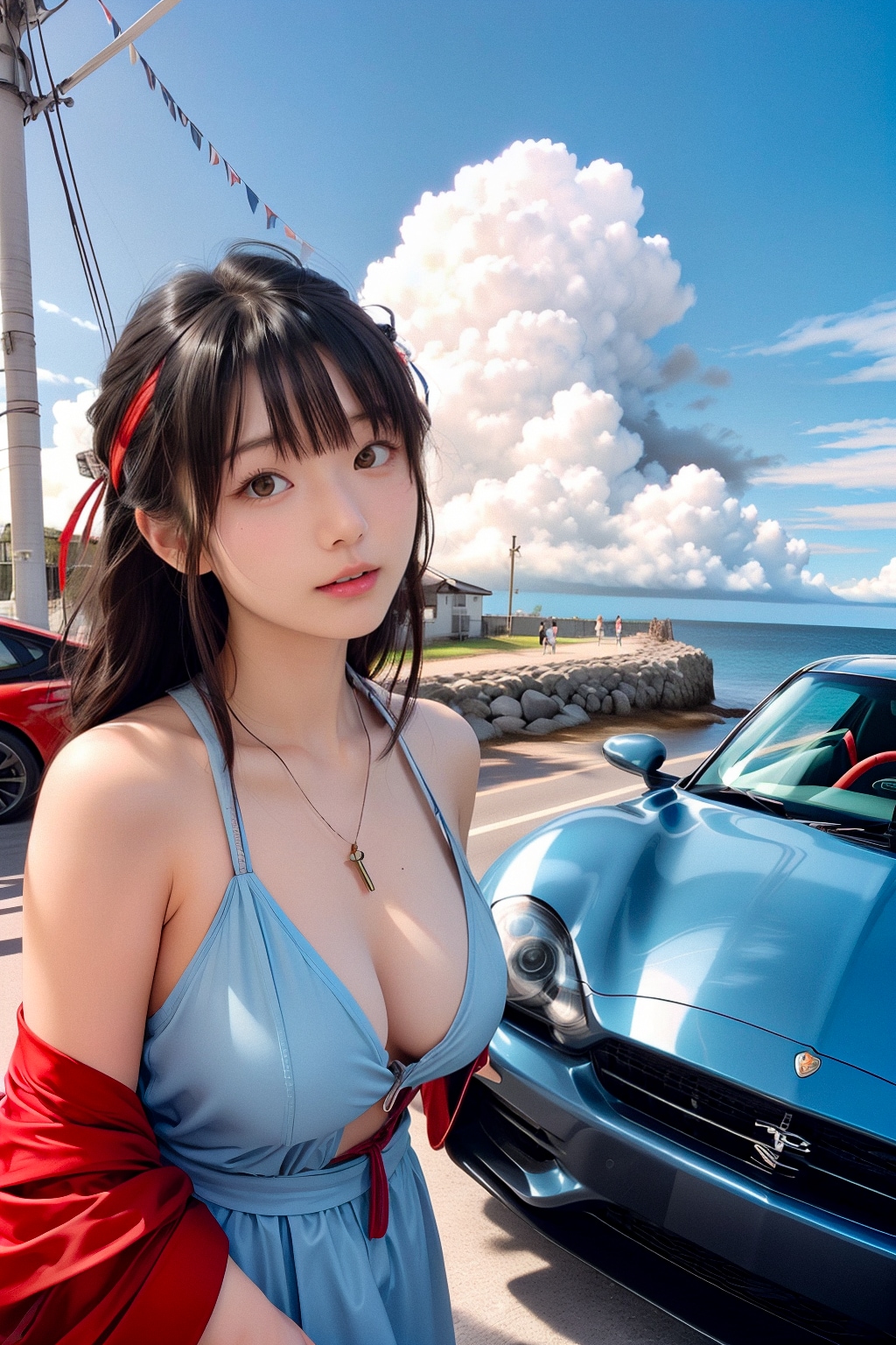 今日は海までドライブ