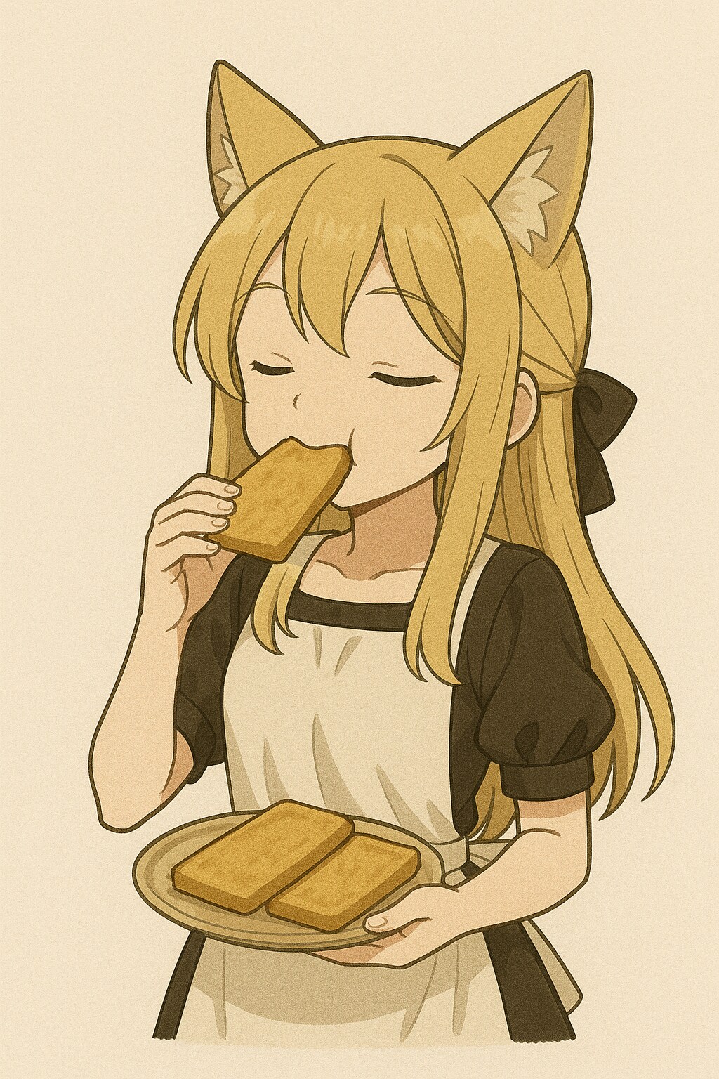 油揚げを作るミラさん