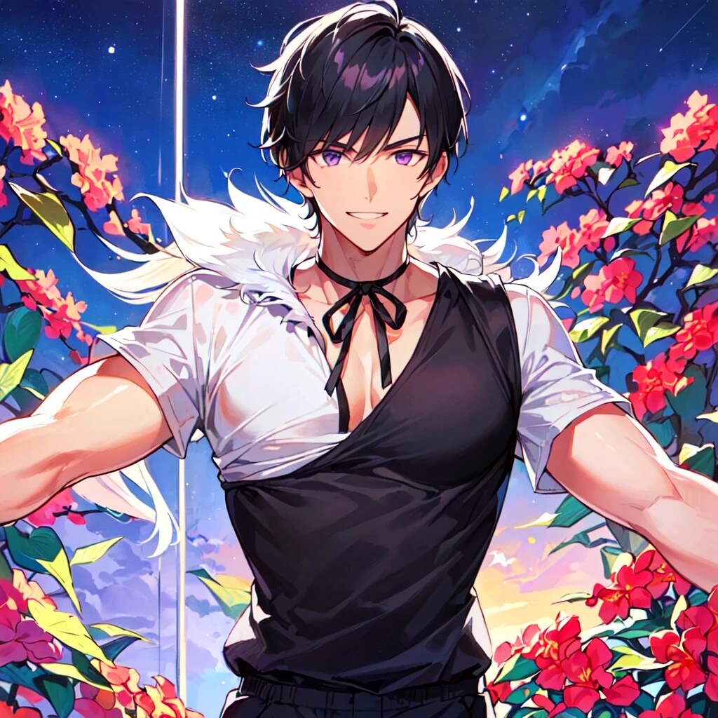 キメ顔な、黒髪短髪男性！！その1(3枚)