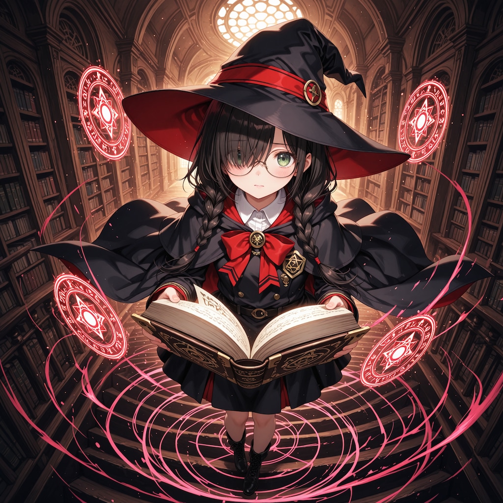 魔法学校図書館