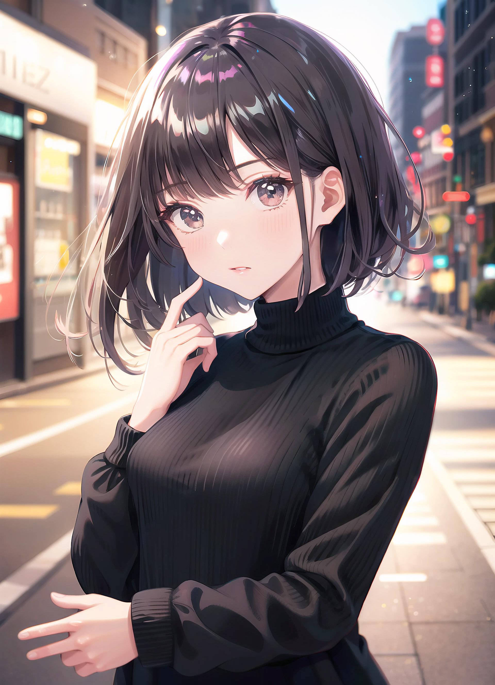 原創 オリジナル 女の子 少女 ボブカット