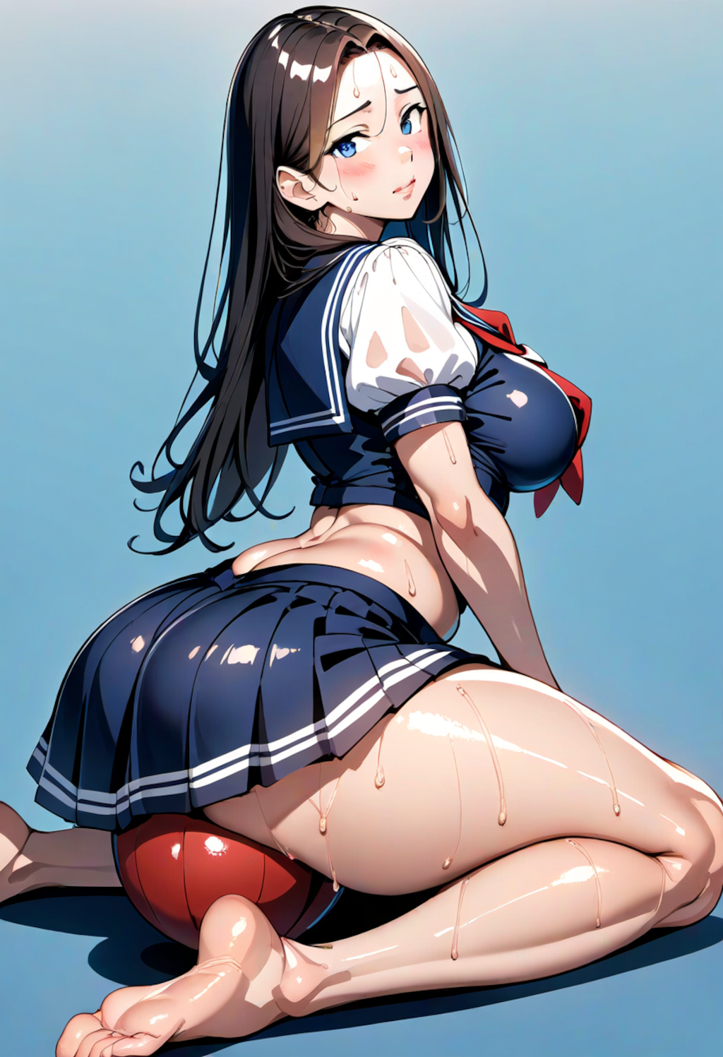 🍑バスケが好きすぎてこすりつけるデカ尻ちゃん🍑