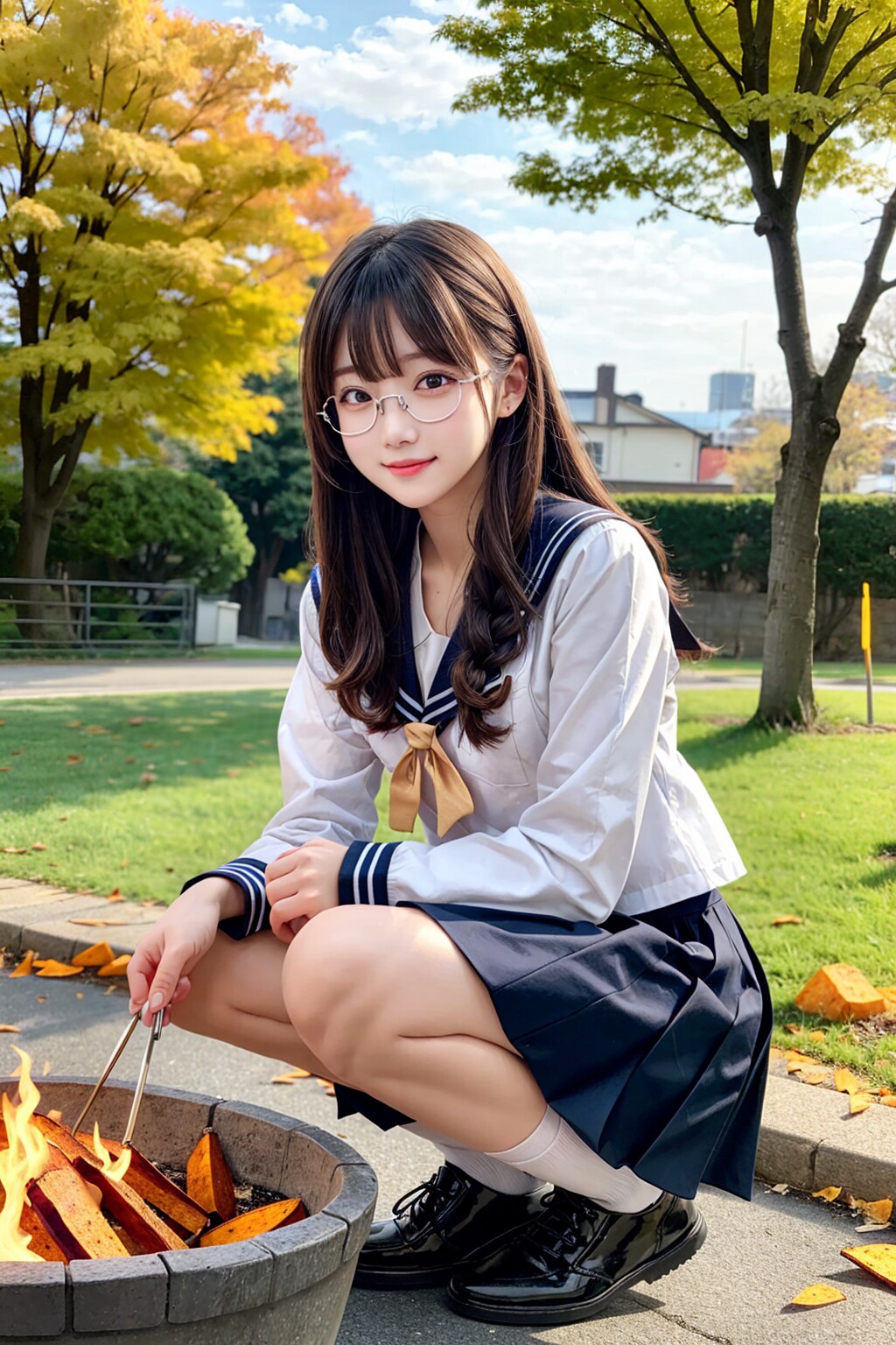 焼き芋な女の子