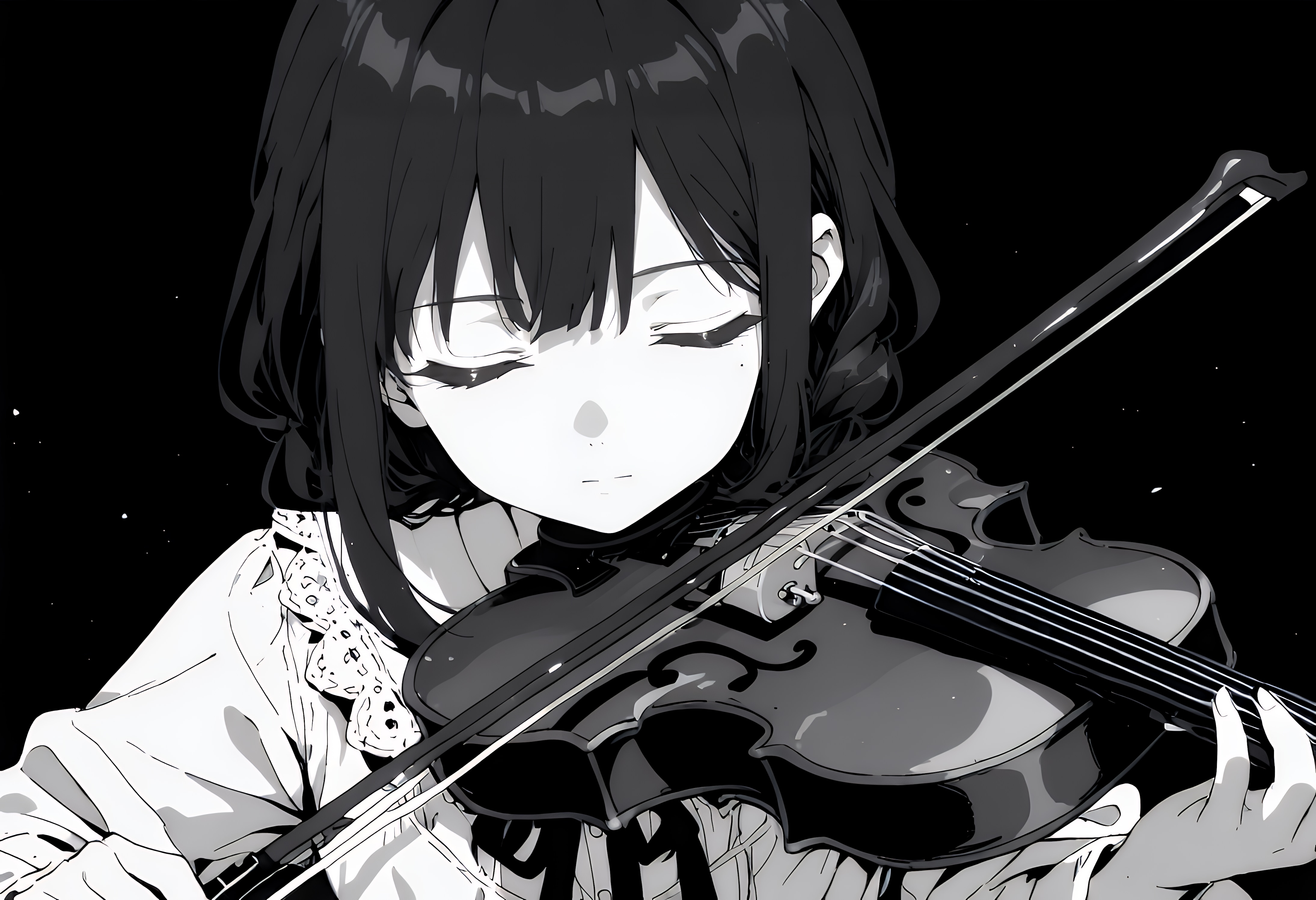 色のない世界で | の人気AIイラスト・グラビア