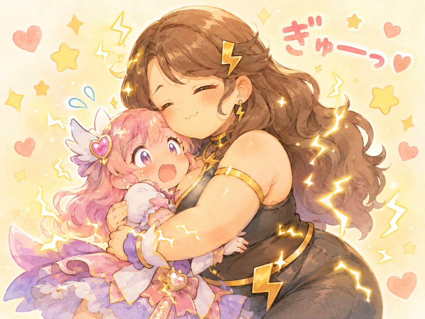 びりびりハグ