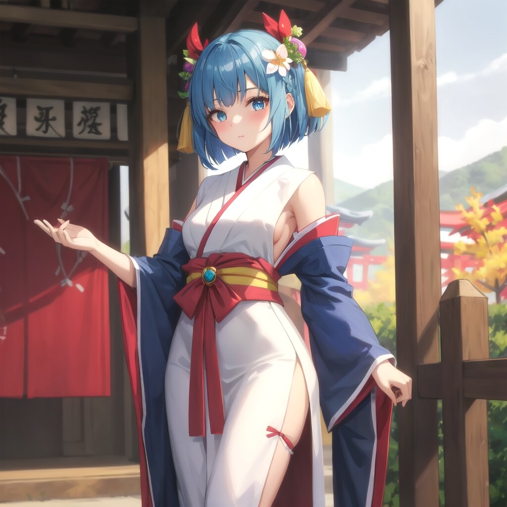 伝統的な巫女装束 | の人気AIイラスト・グラビア