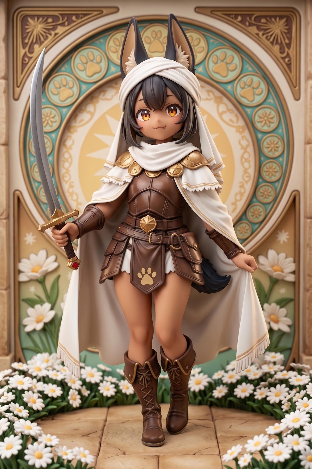 ケモミミ騎士団 34 胡狼耳砂漠騎士