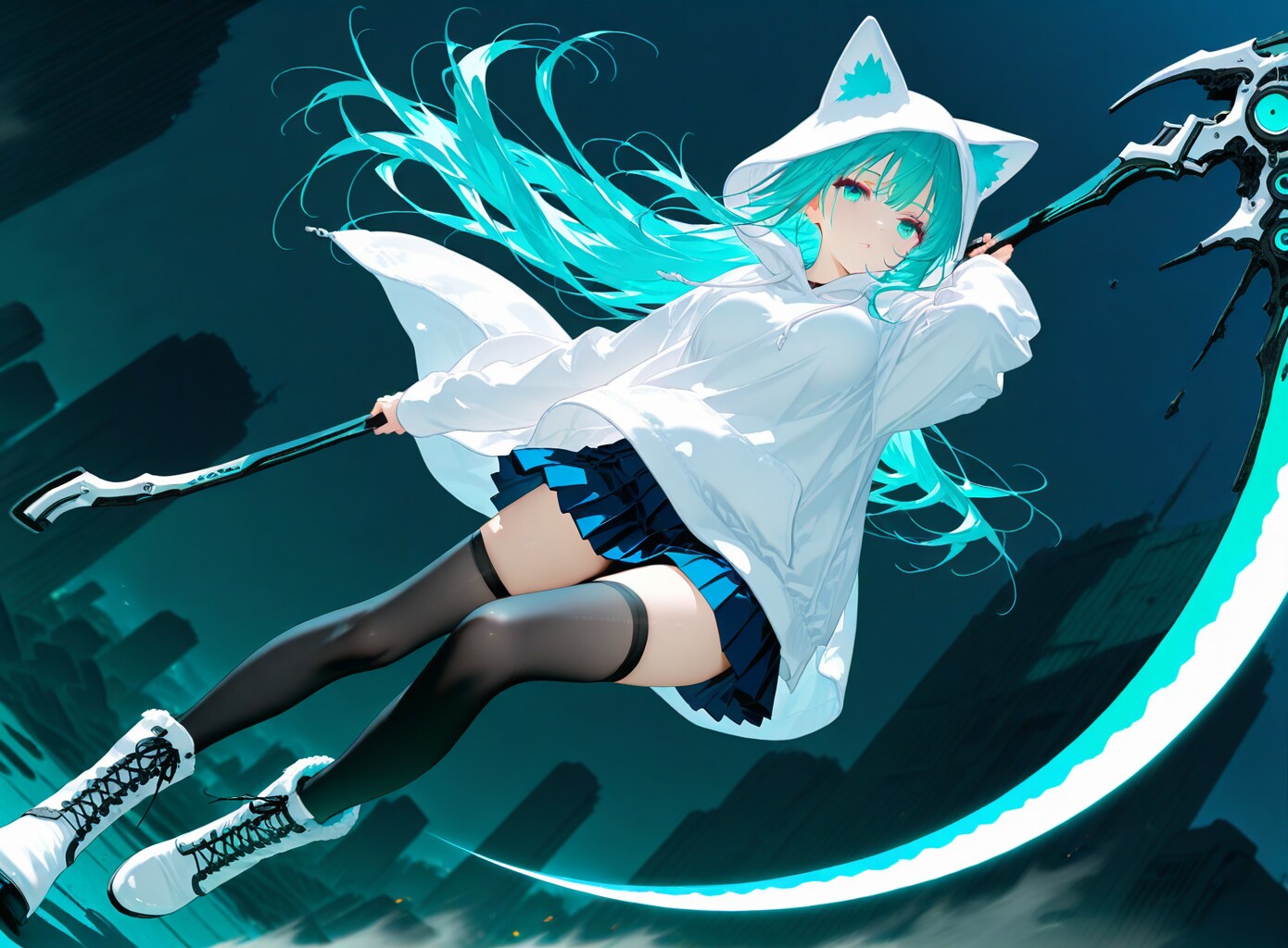 狐耳フード | の人気AIイラスト・グラビア