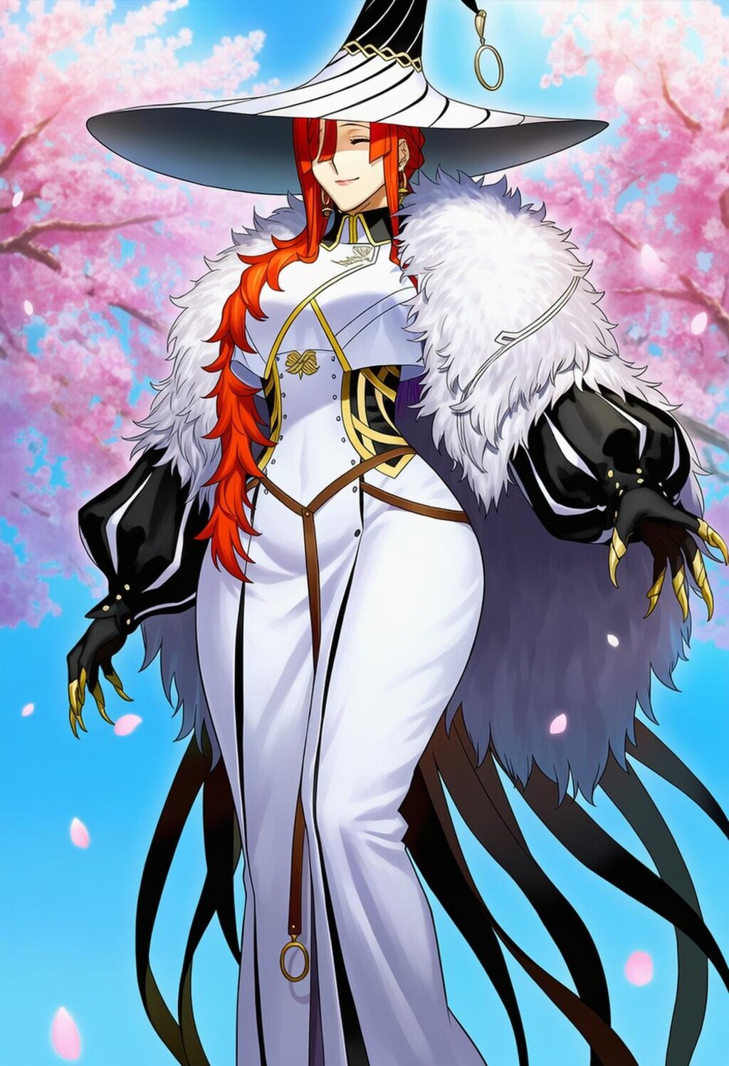 帽子コスプレ人妻