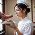 後はこの特製ソースをかけて完成ね 5枚目