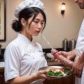 後はこの特製ソースをかけて完成ね 11枚目