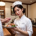 後はこの特製ソースをかけて完成ね 6枚目