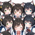 ネコミミタクサン 2枚目