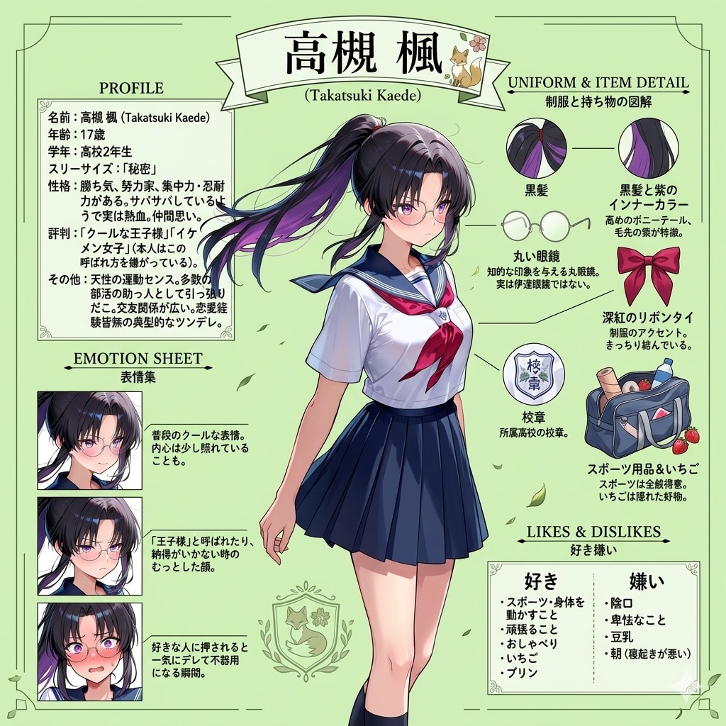 うちの子キャラシート | の人気AIイラスト・グラビア