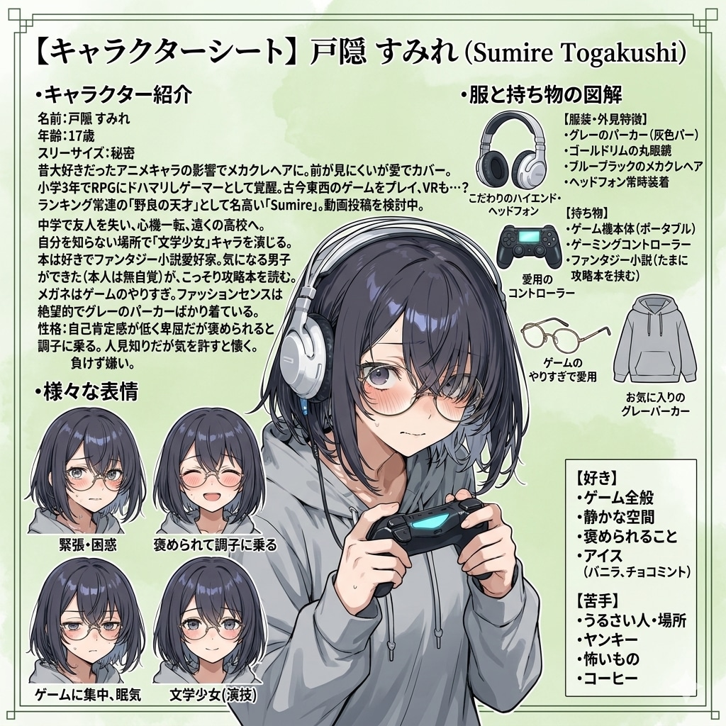 うちの子キャラシート