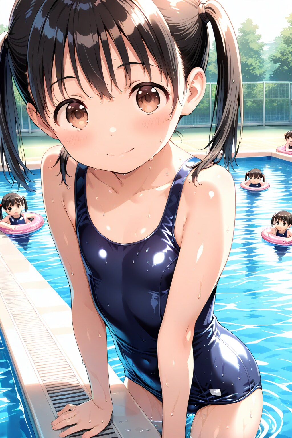 スク水美少女