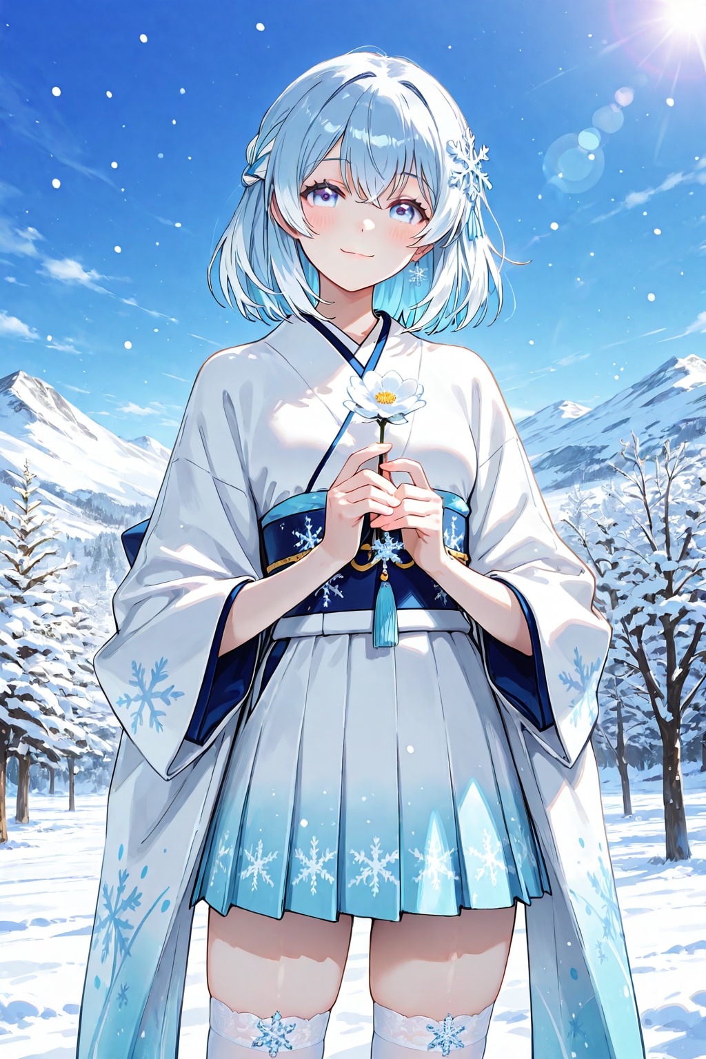 雪の華