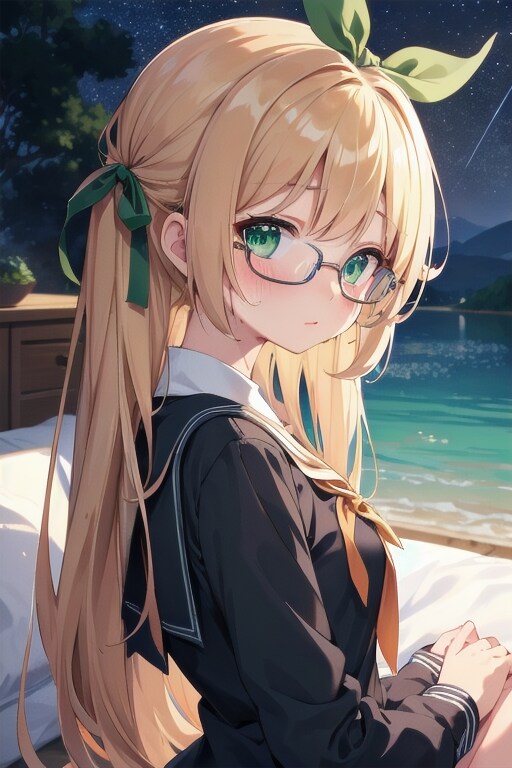 眼鏡の娘