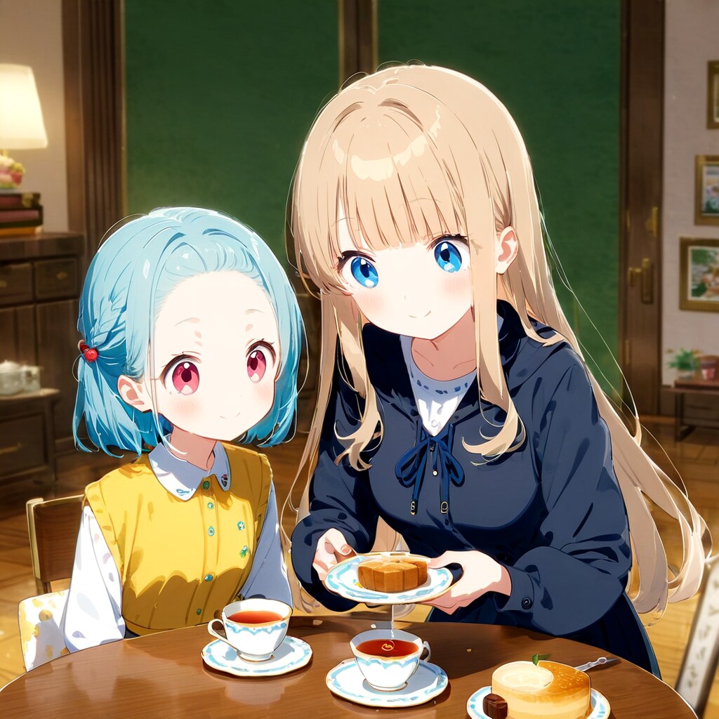 ティータイム | の人気AIイラスト・グラビア