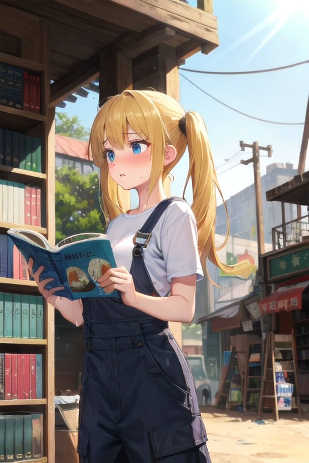 本屋の前で知る驚愕の事実