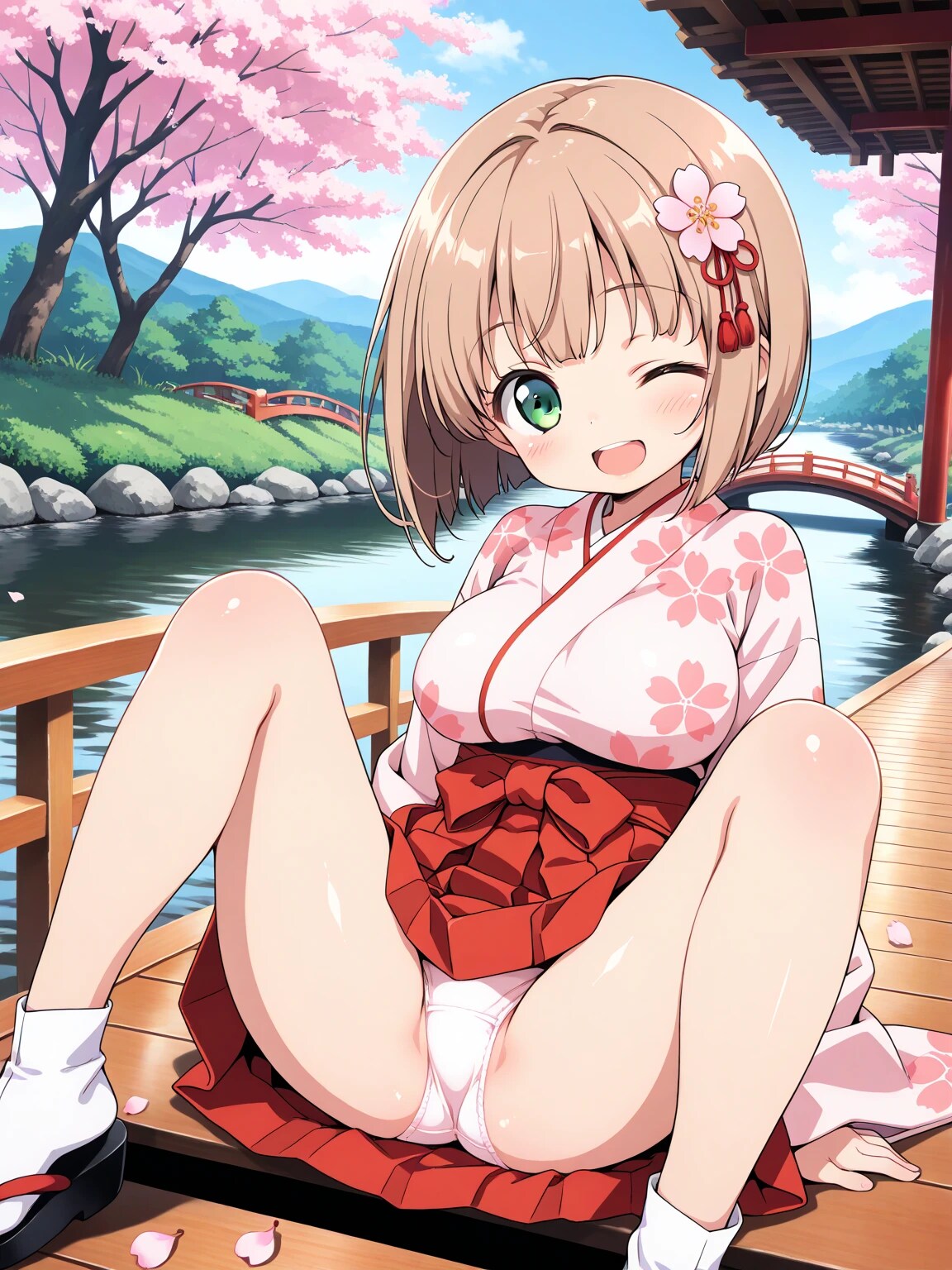 きゃあ！