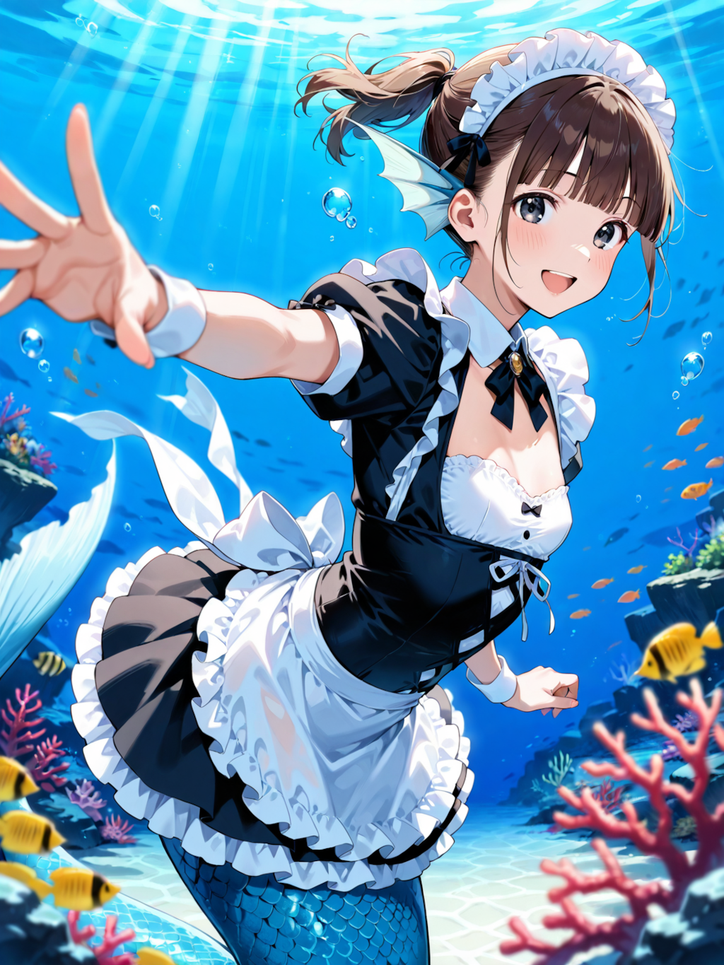 マァ、メイド 雫ちゃん