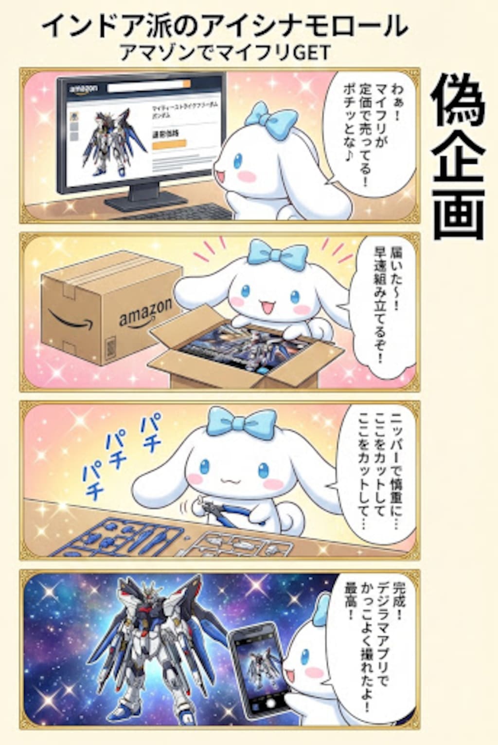 偽企画　インドア派のアイシナモロール5