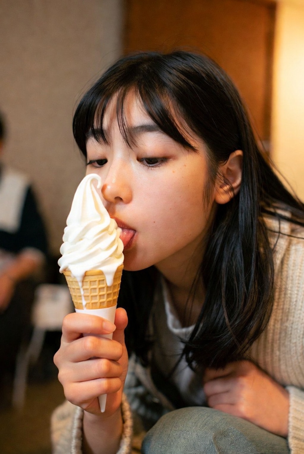 アイスと美女10