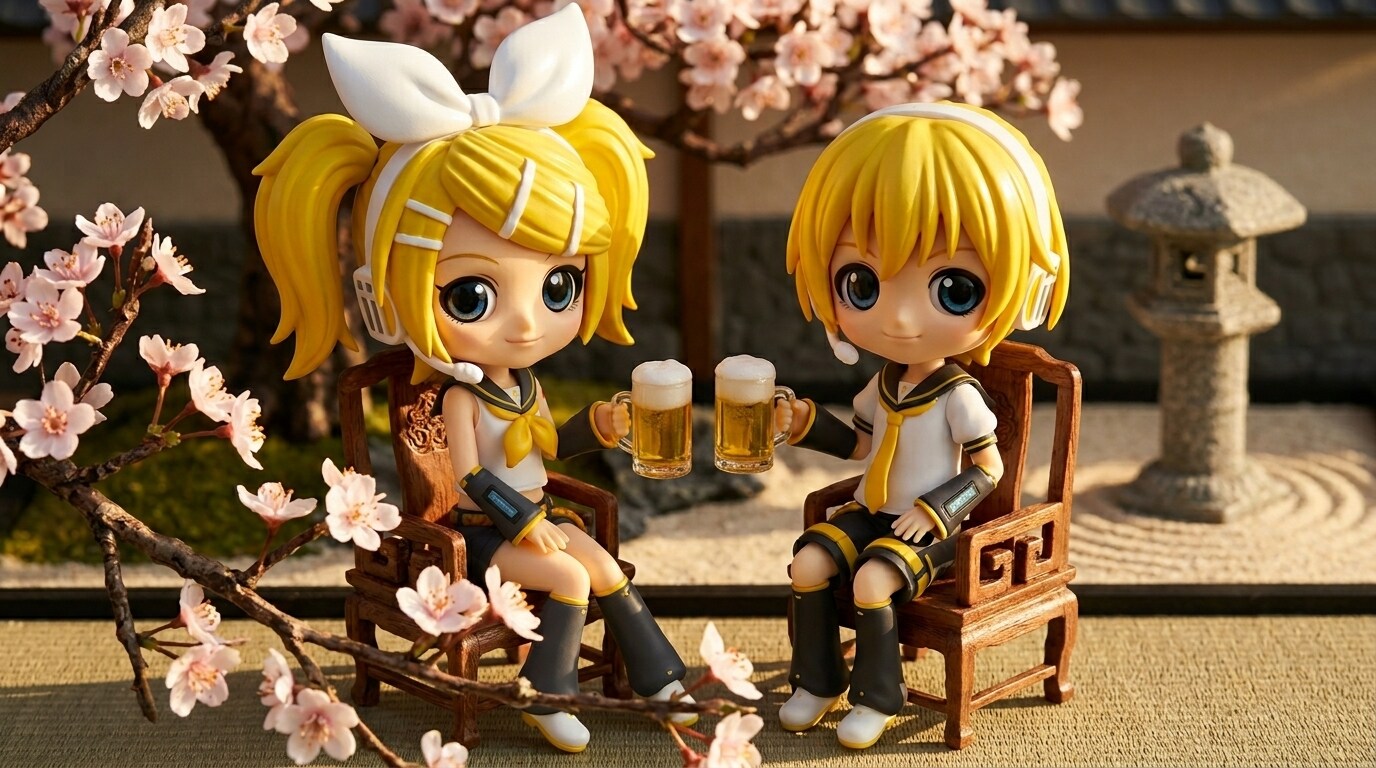 金ツイさん。ビール