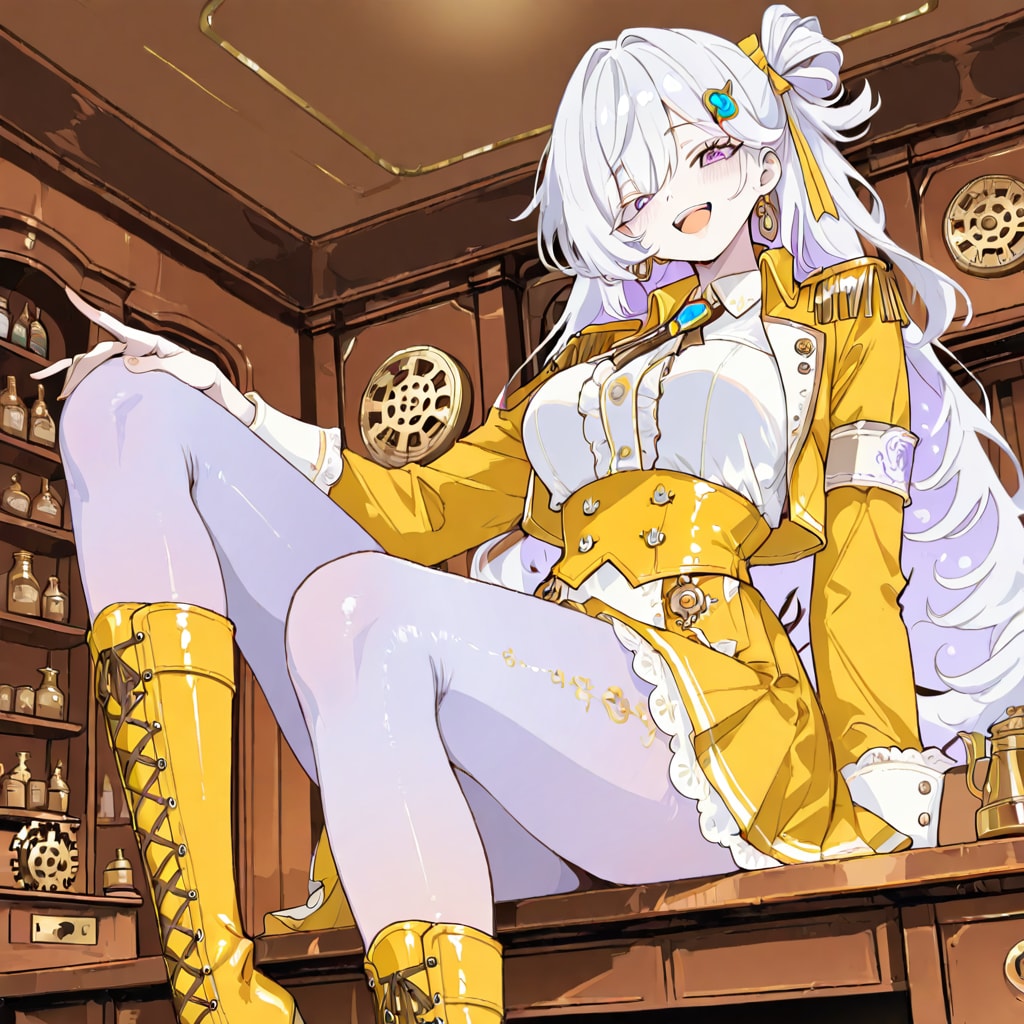 何となく捻くれた配色のレディが仕上がってしまったァ