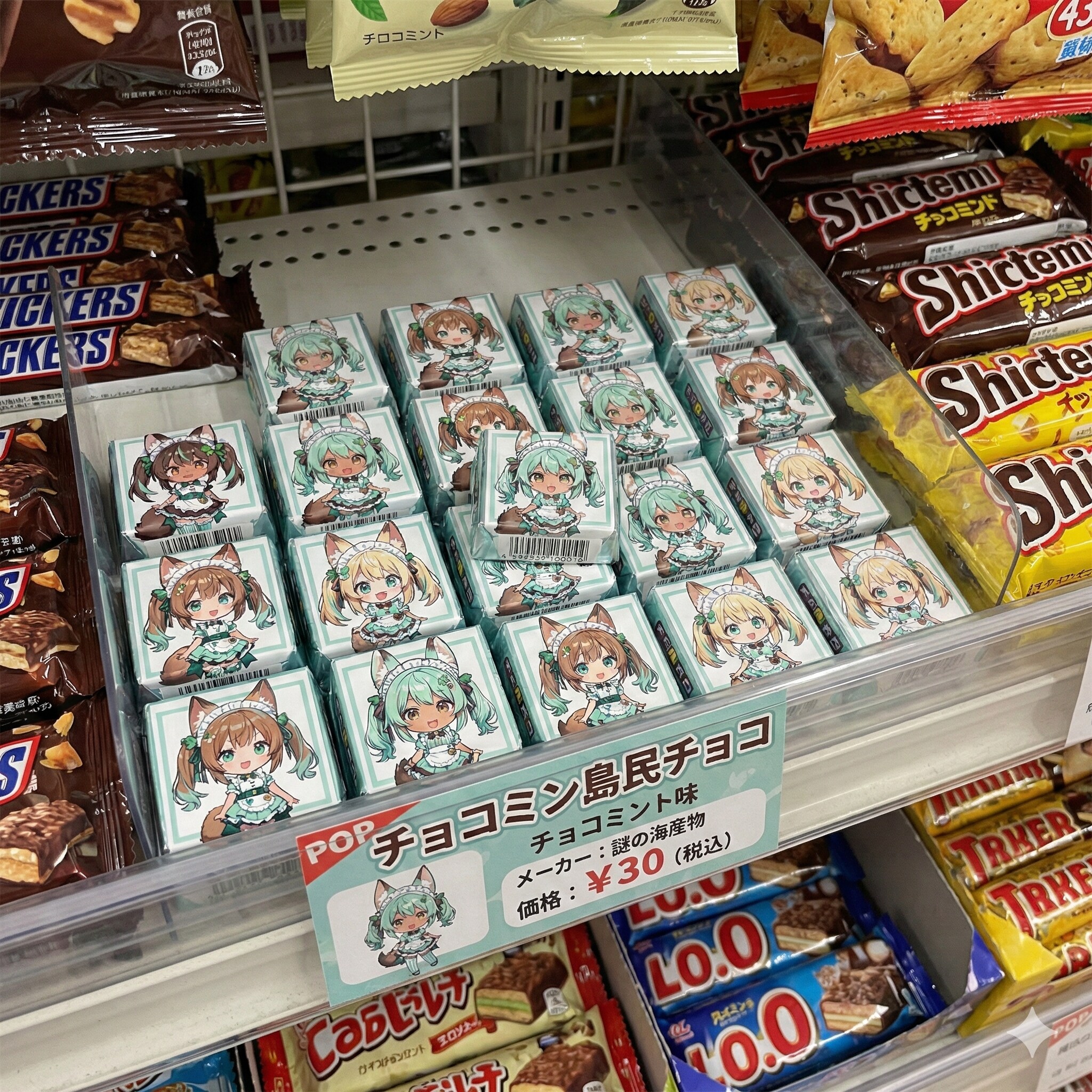 チョコミン島民チョコ