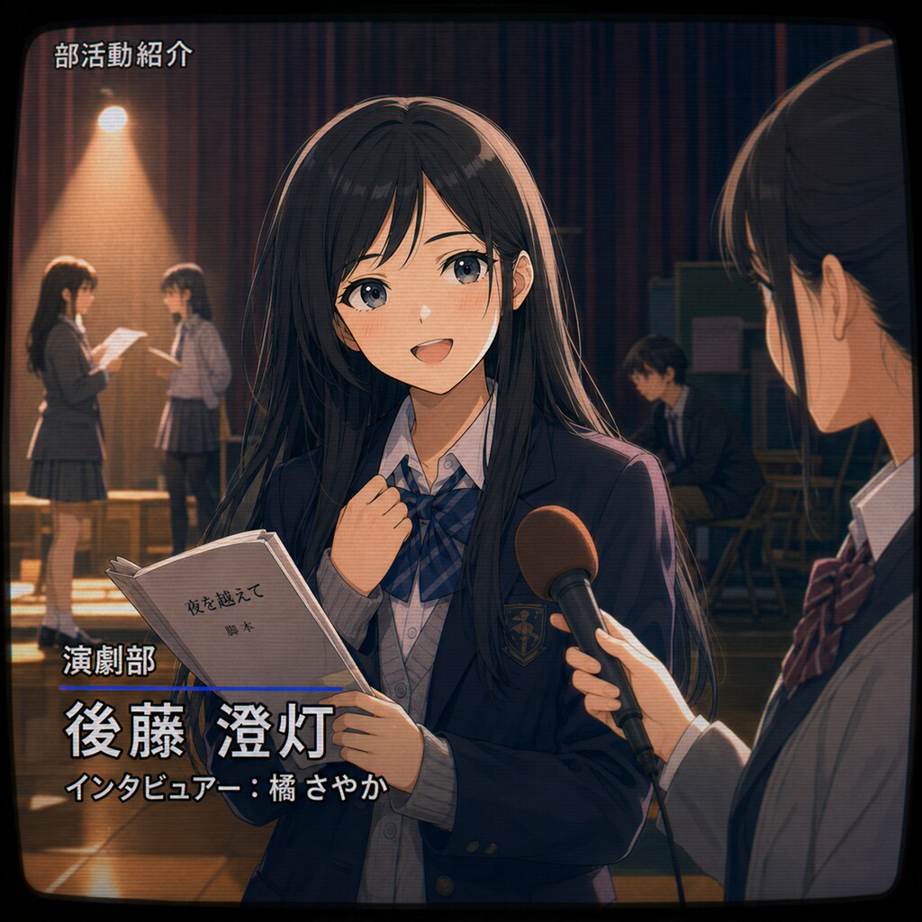 放送委員会「演劇部紹介」