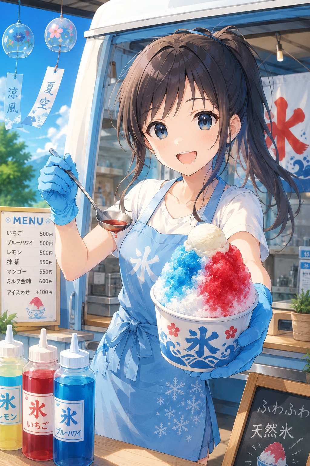 冷たいもの食べたい