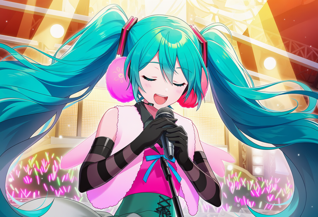 V4,5　ライブ　ボカロ　初音ミク　ハッピシンセサイザー