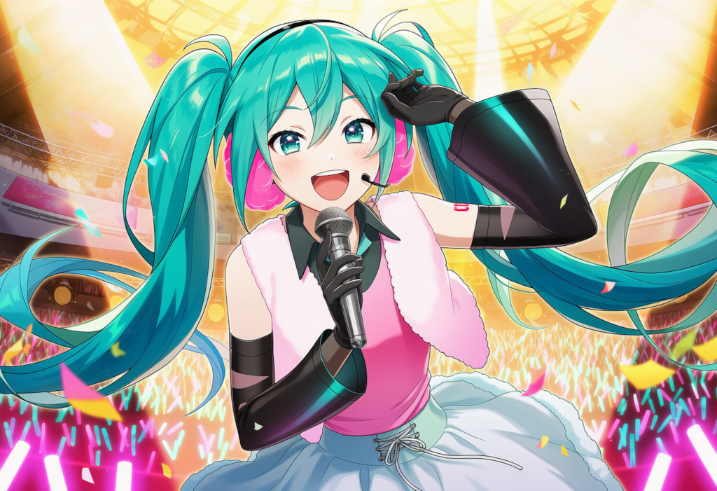 V4,5　ライブ　ボカロ　初音ミク　ハッピシンセサイザー