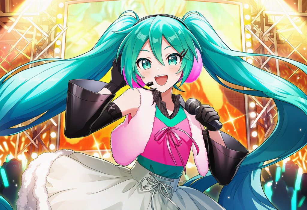 V4,5　ライブ　ボカロ　初音ミク　ハッピシンセサイザー