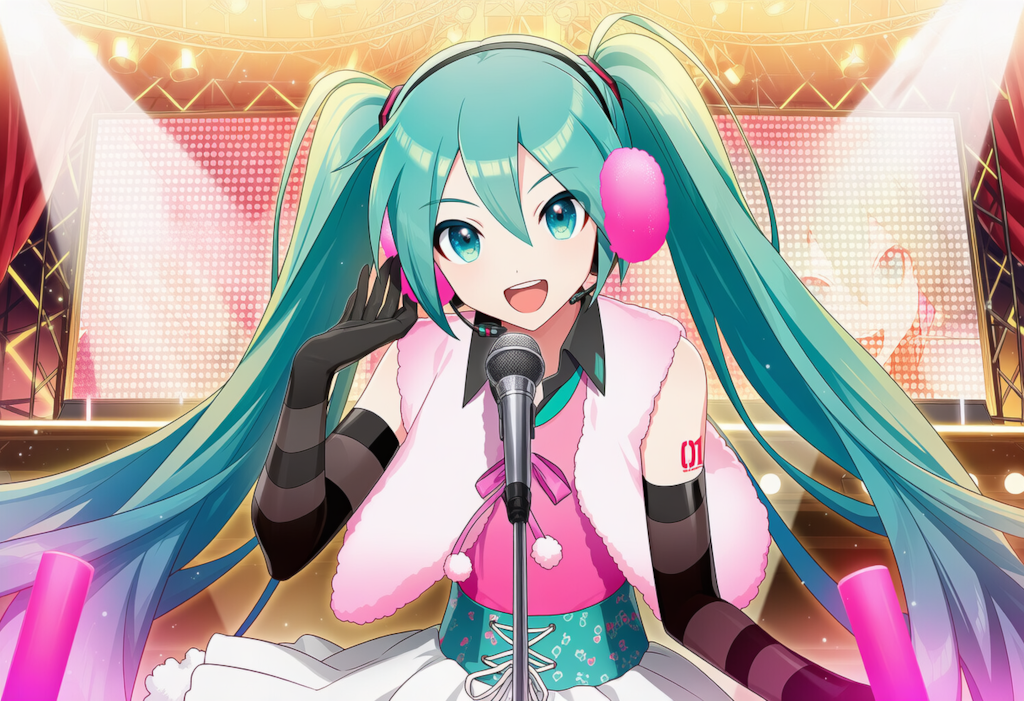 V4,5　ライブ　ボカロ　初音ミク　ハッピシンセサイザー