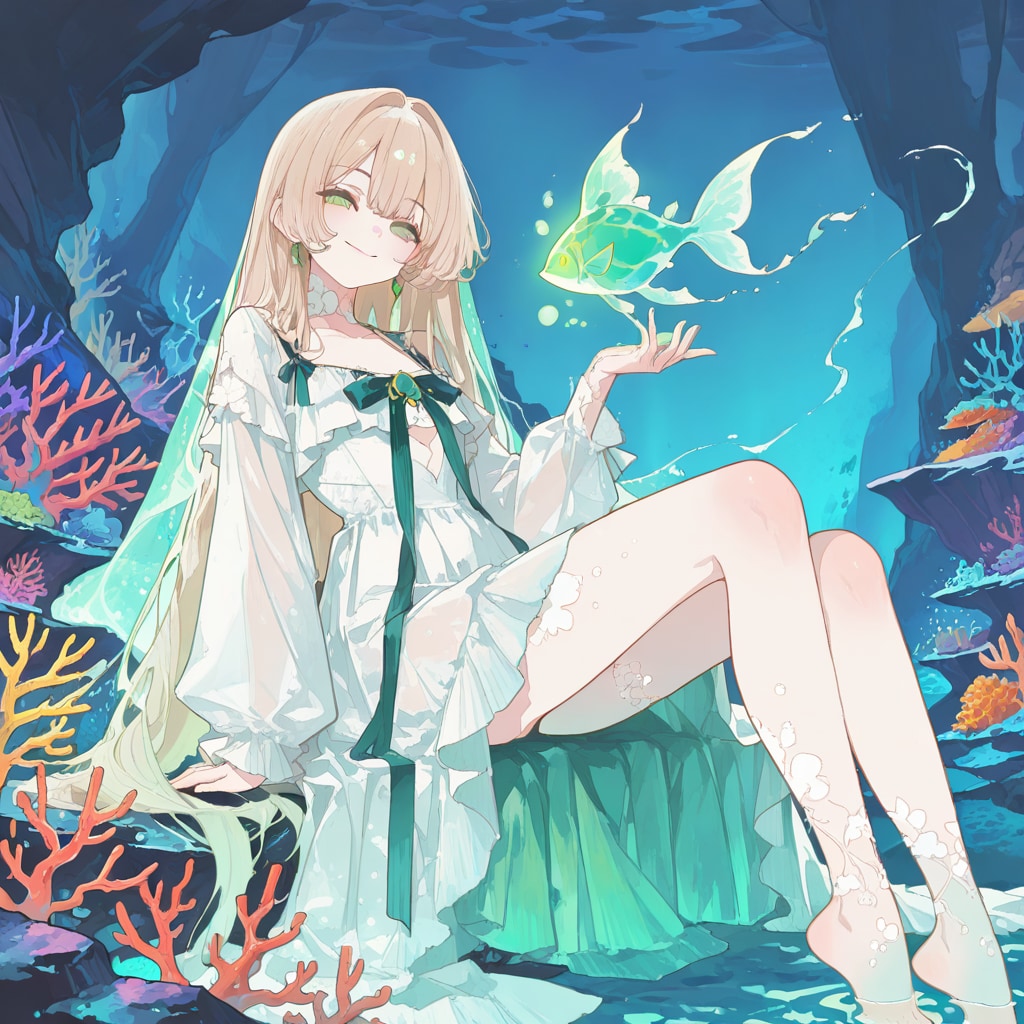 海底 | の人気AIイラスト・グラビア