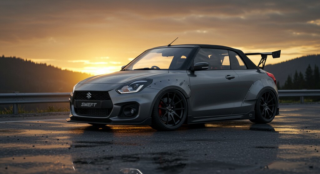 スイフトスポーツクーペのドリ車